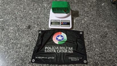 Uma pessoa é presa por tráfico de drogas durante abordagem da Polícia Rodoviária em Bom Jesus