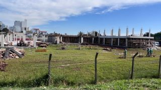 Centro Integrado de Saúde é uma das maiores obras em execução em Xanxerê