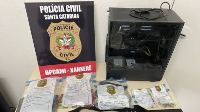 Polícia Civil de Xanxerê investiga caso de compartilhamento de pornografia infantil