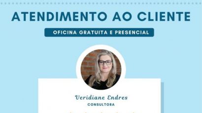 Oficina gratuita de atendimento ao cliente está com inscrições abertas em Xanxerê