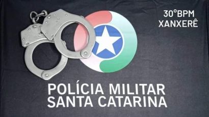 Polícia Militar prende suspeito de diversos furtos em Xanxerê