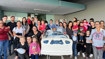 HRSP promove encontro entre família e paciente internada há mais de um mês