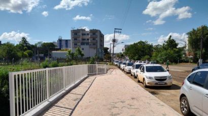 Muro de contenção é concluído na rua Cel. Passos Maia