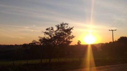 Final de semana será com predomínio de sol