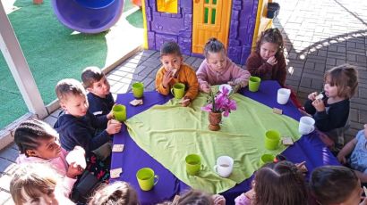 Espaços de acolhimento são organizados para receber alunos da Educação Infantil em Xanxerê