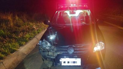Mulher é atropelada durante a madrugada em Xanxerê