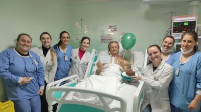 Aniversário Feliz: colaboradores do HRSP parabenizam pacientes