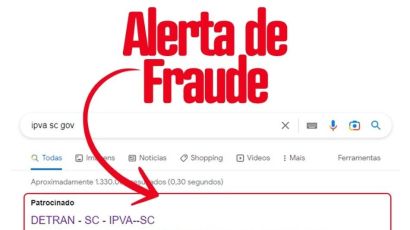 Alerta: golpes no pagamento do IPVA via PIX são registrados em SC