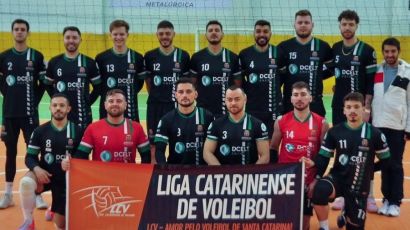 Equipe de voleibol masculino de Xanxerê conquista título inédito na modalidade