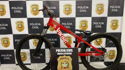 Polícia Civil recupera bicicleta furtada em Xanxerê
