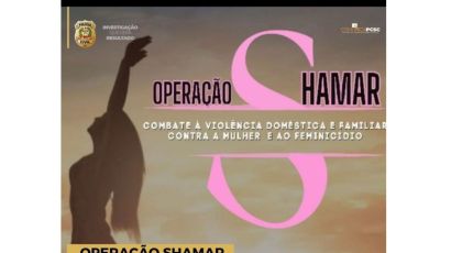 Polícia Civil de Xanxerê promove caminhada pelo fim da violência contra mulher