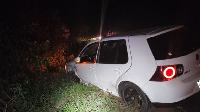 Colisão entre dois veículos é registrada na SC-155 em Bom Jesus