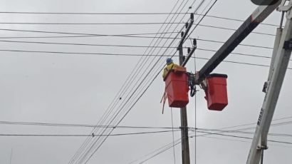 Cerca de 5% das unidades consumidoras atendidas pela Dcelt ainda estão sem energia elétrica