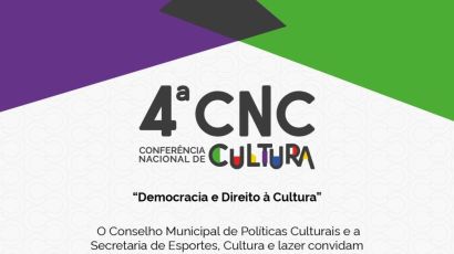 CMPC e Secretaria de Esportes, Cultura e Lazer realizarão 3ª Conferência Municipal de Cultura