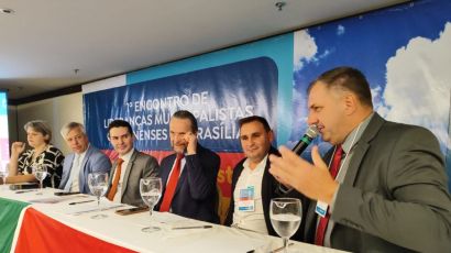 Vereadores de Xanxerê participam do 1º Encontro de Lideranças Municipalistas Catarinenses