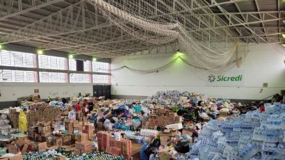 Donativos da Campanha Xanxerê Solidária já estão no Rio Grande do Sul