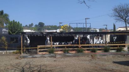 Restaurante é atingido por incêndio em Bom Jesus