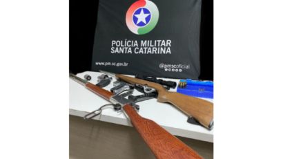 Homem é preso em Xanxerê após efetuar disparos com arma de fogo