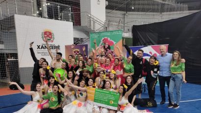 Cia Municipal de Dança conquista 1º lugar em Festival Catarinense de Danças Populares
