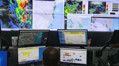 Defesa Civil mantém alerta para temporais e chuva volumosa para Santa Catarina