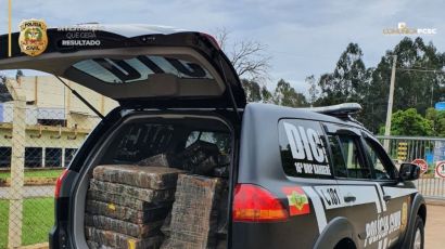 Cerca de 140 kg de drogas são incinerados pela polícia em Xanxerê
