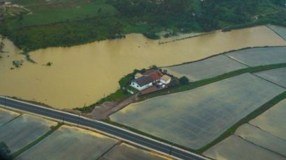 SC tem 145 municípios afetados pelas chuvas; um decretou estado de calamidade pública