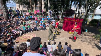 Festival Nacional de Teatro de Xanxerê já reuniu mais de mil pessoas