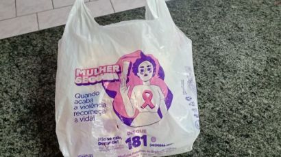 Em Xanxerê, sacolas de supermercado viraram ferramentas no combate à violência doméstica