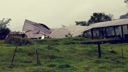 Xaxim decreta situação de emergência devido a prejuízos causados pela chuva