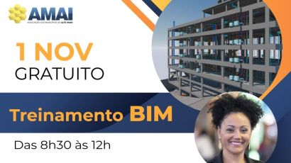 Amai realiza treinamento sobre BIM