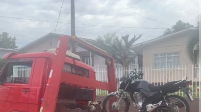 Homem é preso por realizar manobras perigosas em frente a uma escola de Xaxim
