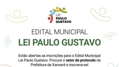 Prazo para inscrições de projetos culturais pela Lei Paulo Gustavo termina na próxima semana