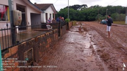 Mais um município da regional de Xanxerê decreta situação de emergência