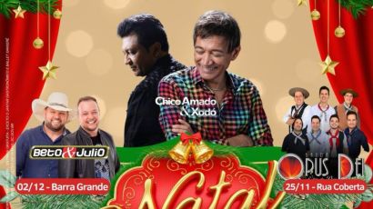 Natal Luz 2023 de Faxinal dos Guedes terá atrações nacionais