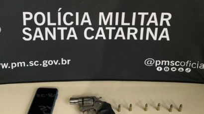 PM prende suspeito de roubo a posto e apreende adolescente após sequência de assaltos em Xaxim
