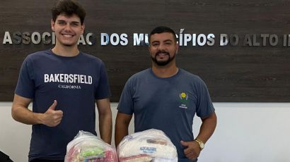 Amai entrega mais de 150kg de alimentos às entidades da região