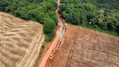 Casan informa interrupção no trânsito em estrada rural entre Xanxerê e Xaxim