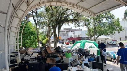 Recicla Xanxerê coleta mais de 8 toneladas de produtos