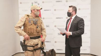 Policial Militar de Xanxerê é homenageado com moção de aplauso na Alesc