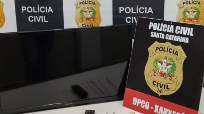 Polícia Civil de Xanxerê recupera objetos furtados