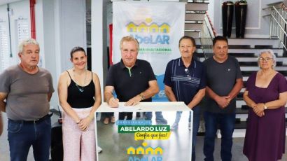 Prefeitura de Abelardo Luz lança programa habitacional para construção de casas populares