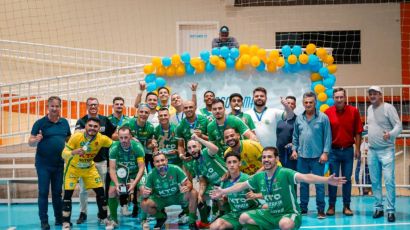 Xaxim é bicampeão do futsal masculino pelos Jogos da Amai