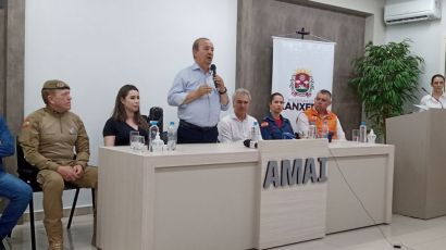 Acompanhe: Jorginho Mello visita Xanxerê