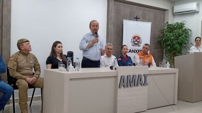 Governador Jorginho Mello anuncia parceria com Prefeitura de Xanxerê para construção de um túnel
