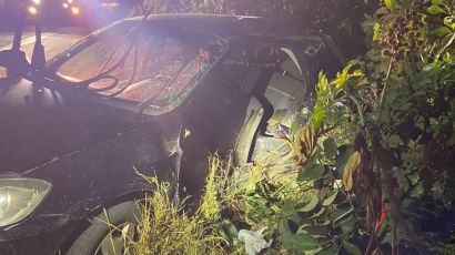 Mulher e criança ficam feridas em acidente no interior de Xanxerê