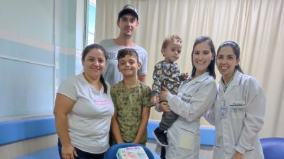 HRSP recebe doação de fraldas de família que passou pela prematuridade