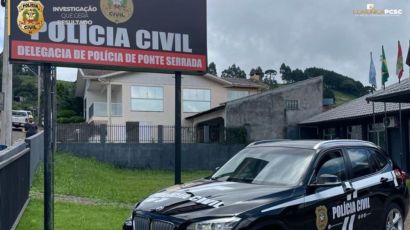 Servidor público é preso após furtar carro da prefeitura de Ponte Serrada