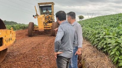 Na reta final de 2023, Prefeitura de Xanxerê segue com trabalhos no interior