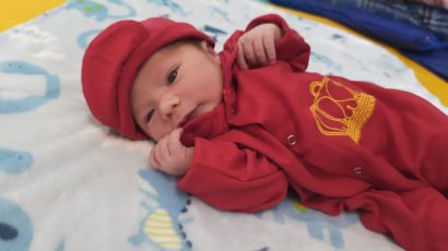 Menino foi o primeiro bebê nascido no HRSP em 2024