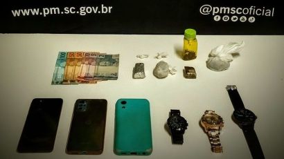 Quatro homens são presos por tráfico de drogas, em Xanxerê